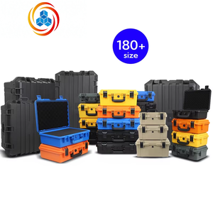 Caja de Herramientas de Plástico Personalizada OEM/ODM, Impermeable IP67, Resistente a Impactos, con Cierre de Hebilla y Candado, para Almacenamiento de Armas - Product Image 1