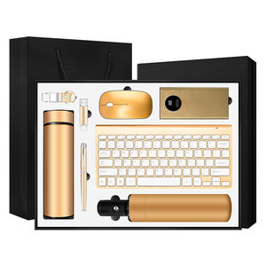 批发定制商务套装真皮笔记本笔真空杯鼠标键盘伞企业礼品客人礼物 - Product Image 3