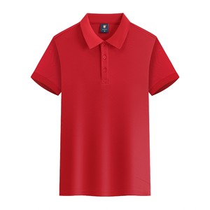Polo Negro para Hombre, Manga Corta, Cuello con Botones, Logotipo Personalizado, Uniforme de Trabajo, Informal, Oficina, Golf - Product Image 2