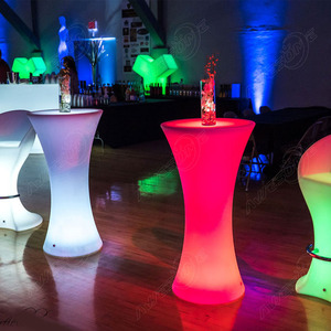 Chất Lượng Tốt Nhất Chiếu Sáng Lên Đồ Nội Thất Ngoài Trời Glow Theme Tổ Chức Sự Kiện Led Đồ Nội Thất Poseur Bảng (TP110B) - Product Image 2