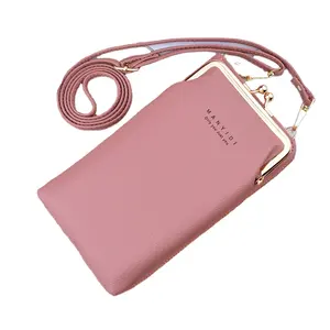 Pu Luxe Handtassen Vrouwen Mobiele Telefoon Tassen Crossbody Bag Vrouwen Purse Clutch Telefoon Portemonnee Schoudertas