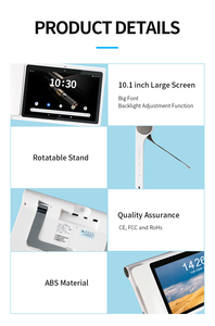 10 "écran tactile fixe sans fil 4G <span class=keywords><strong>téléphone</strong></span> <span class=keywords><strong>à</strong></span> <span class=keywords><strong>cadran</strong></span> intelligent avec caméra HD 13MP Android 10.0 4G + 64G RAM + ROM - Product Image 5