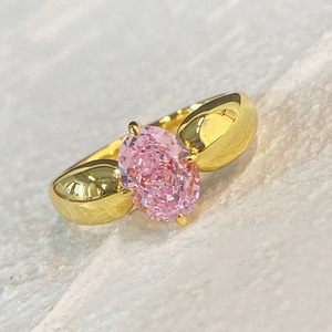 Anello Principessa Rosa per Donne, Elegante Stile Nuziale, Gioiello alla Moda per Feste e Uso Quotidiano, Idea Regalo - Product Image 2