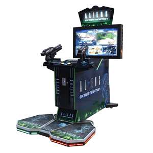 Shooting Machine VR Gun Battlefield War Simulator Adult Arcade <b>Game</b> Machine <b>Smart</b> Projector Indoor Range Recoil System - Product Image 2