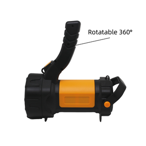 Máy Chiếu Chạy Bằng Pin Chuyên Nghiệp Xoay <span class=keywords><strong>Mini</strong></span> Cầm Tay Cầm Tay Đèn Led Tìm Kiếm - Product Image 4