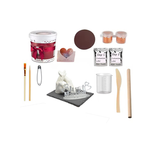 Kit casting tangan 3D bubuk cetak, Kit Casting tangan tanah liat kaki grosir kit casting tangan untuk pasangan - Product Image 4