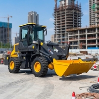 Tracteur à roues neuf avec chargeur frontal, mini-chargeur à roues diesel 4x4 pour usage agricole/de construction