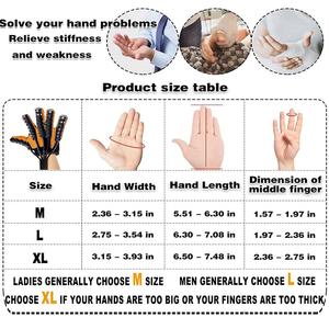 Recupero Mano Dito di Allenamento Mano Massaggiatore Dita Fita Riabilitazione Guanto Robot Guanti per la Paralisi della Mano per l'ictus - Product Image 6
