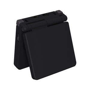 Carcasa Completa de Repuesto Negra y Juego de Botones para Gameboy Advance SP (GBA SP) - Compatible con IPS Actualizado EXtremeRate - Product Image 5
