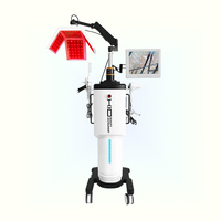 Appareil de repousse des cheveux à diode 650 nm pour le dropshipping, machine anti-chute de cheveux, massage du cuir chevelu haute fréquence, équipement de beauté pour la croissance capillaire
