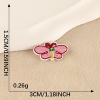 Offre Spéciale mignon insecte thème abeille feutre à la main broderie fer sur animaux abeille patchs pour enfants vêtements