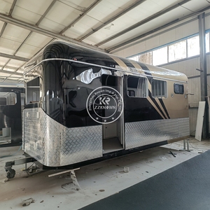 Remorque flottante pour deux chevaux, conforme aux normes australiennes, à chargement par le haut, type carrosse - Product Image 3