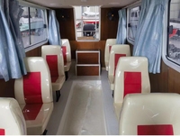 7.5m rapide en fibre de verre patrouille vitesse bateau cabine Cruiser 24ft 8 personnes bateau officiel passager moteur hors-bord péniche de débarquement