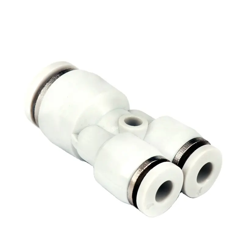 PWY 감속기 플라스틱 튜브 공압 피팅 감소 유니온 커넥터 빠른 공압 PVC 감속기 파이프 피팅