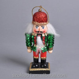 El más nuevo pequeño juguete de Navidad de madera manualidades Cascanueces para la decoración de la colección de exhibición de la casa - Product Image 2