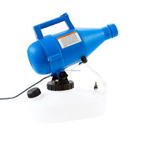 Pulvérisateur Électrique ULV 4,5 L pour Désinfection et Lutte Antiparasitaire, Atomiseur à Buse Réglable, Brumisateur Ultra Portable, Machines de Brumisation