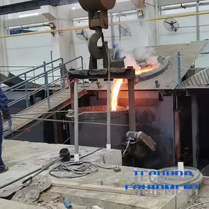 750kg-3T Induction Furnace High Temperature Resistance for Large-Batch Steel Copper Alloy Smelting Induction Heating - Product Image 5