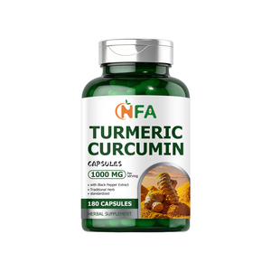 Cápsulas de Cúrcuma de Marca Propia, Apoyo para la Salud Cerebral, Apoyo para la Salud de las Articulaciones, Apoyo para la Salud de la Piel, Contiene Extracto de Cúrcuma - Product Image 1