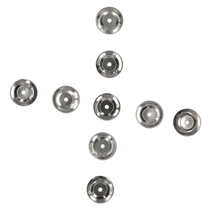 50 Piezas de Cascabeles para Pandereta Anillo de Campana de Acero Inoxidable para Panderetas de Mano e Iglesia - Product Image 6