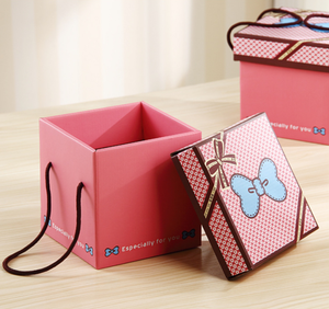 Wholesale Custom Eco-Friendly Reusable Pink Candy <b>Box</b> for <b>Wedding</b> Rigid Matt Lamination Four-Color Bronzing Printing Multi-Style - Product Image 2