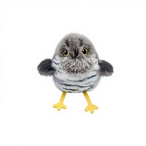 Realistic Plush Bird Pet Toy Squeaky Flapping Wings Interactive Cat Dog Toy - Product Image 4