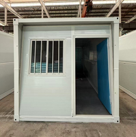 Maison modulaire préfabriquée abordable en conteneur, structure à deux étages en option, aménagement personnalisé pour hébergement ou bureau