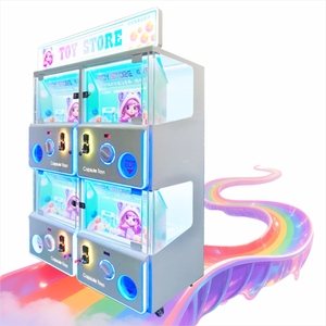 Máquina recreativa popular con monedas, 4 en 1, con tragamonedas, construcción de plástico, 1 año de garantía, juguetes de muñecas de la suerte para niños - Product Image 6