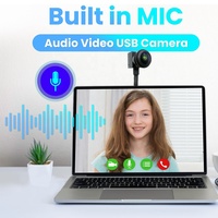 Mini caméra USB 2MP WDR 15*15mm, grand angle 160 degrés, 1.7mm, Android OTG, mini caméra USB Type C, caméra vidéo audio de sécurité