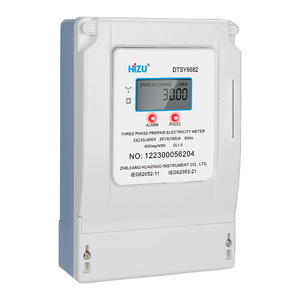 Caja de medidor de energía antifraude prepago Opción Wi-Fi con instalación en riel DIN para aplicaciones trifásicas - Product Image 3