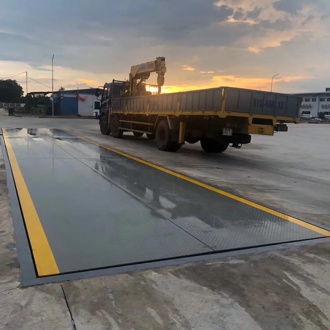 weighing truck scale 120 ton 3.2x18m electronic vehicle scale weighing scale weighbridge with pit / pitless