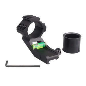Montura de Mira Telescópica CNC Personalizada de 25.4/30mm con Nivel de Burbuja para Riel de 21mm, Base de Aluminio para Tiro Táctico y Exteriores - Product Image 4