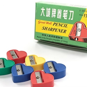 Sacapuntas Manual con Forma de Corazón, Bonito y Económico, de Buena Calidad y Precio Competitivo, para Estudiantes, Material Escolar Kawaii para Niños - Product Image 2