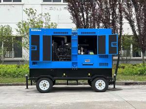 <b>Mobile</b> Trailer 100kVA 80kW Prime Power Silent <b>Generator</b> 50Hz With DCEC Engine for Outdoor 60hz 1/3 Phase - Product Image 4