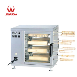 Forno Rotante in Acciaio Inossidabile per Pane, Macchina per Gelato e Torte, Forno a Camino per Panini per Negozi di Bevande - Product Image 1