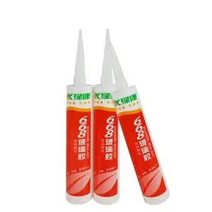 2023 factory direct wholesale price 300ml 100% rtv transparent acetic acid silicone sealant for window door