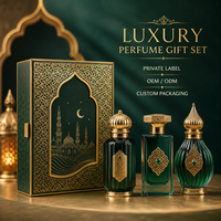 Set de Regalo de Mini Perfumes de Lujo con Logotipo Personalizado para Mujeres y Hombres, Tiendas de Regalos, Eau de Parfum, Colección Lista para Venta al por Menor