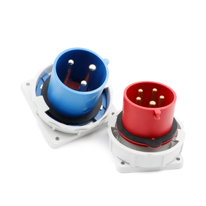 400V 16A 32A 63Amp 125A 3/4/5Pin IP67 Phích Cắm Công Nghiệp Không Thấm Nước Thiết Bị Điện Bảng Điều Chỉnh Núi Cắm CF827 CF829 CF834 1983 - Product Image 2