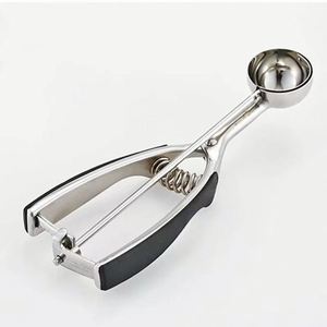 Cuillère multifonctionnelle pour glace, pelle à glace, cuillère à fruits pour la préparation de desserts à la maison ou en boutique - Product Image 4