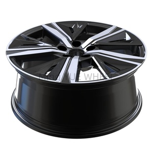Mingyue flux formant visage usiné noir 17 18 pouces 5X108 4X108 4X98 roue de voiture de tourisme pour <span class=keywords><strong>Peugeot</strong></span> 408 408X 508 308 <span class=keywords><strong>2008</strong></span> 5008 - Product Image 4