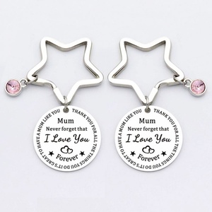 พวงกุญแจโลหะแฟชั่น ของขวัญวันครูสำหรับผู้หญิงในวันคริสต์มาสและวันวาเลนไทน์ - Product Image 1