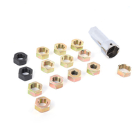 XCTOOL 16 pièces ensemble de re-filetage de broche d'essieu réparation de filetage Kit d'outils automobiles ensemble de filetage XC2043B