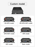 Camion DVR 4 canaux 4G WIFI véhicule Dvr H.265 1080P HDD Gps sécurité Mobile Mdvr visualisation à distance pour véhicule autobus scolaire