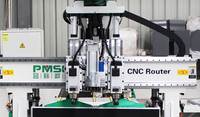 Routeur à bois M6 à double broche pour perçage et découpe, 4,5 kW, 6 kW, 1325, machine de fraisage CNC pour le bois