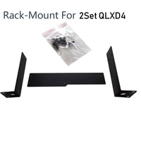 Kits de support de câble d'extension d'antenne de montage en rack en métal pour système de Microphone sans fil Shure QLXD QLXD4