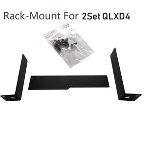 Kits de estante de soporte de cable de extensión de antena de montaje en rack de metal para sistema de micrófono inalámbrico Shure QLXD QLXD4 - Product Image 2