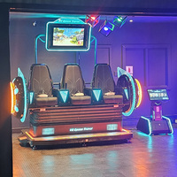 Simulateur d'arcade VR Owatch, à pièces, multijoueur, chaises VR 9D, cinéma de mouvement VR pour les voyages spatiaux, pour les centres commerciaux, usage commercial