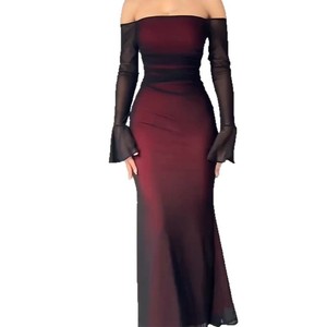 <span class=keywords><strong>เด</strong></span><span class=keywords><strong>รส</strong></span>ทรงเข้ารูป<span class=keywords><strong>สี</strong></span>พื้นแบบใหม่ทันสมัย แขนยาว คอเว้าหลัง พร้อมกระโปรงทรงเข้ารูป รุ่น <span class=keywords><strong>H</strong></span>-02214 - Product Image 1