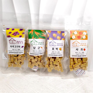 Formaggio di frutta e verdura in pellet merenda per cani liofilizzato frutta e verdura a dadini di pollo - Product Image 5