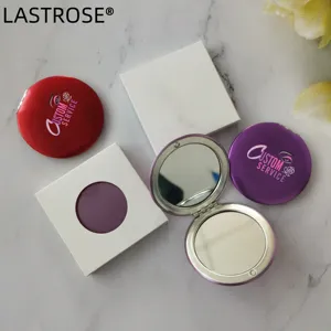 Wholesale private label Double Sided Metal Pocket Mirror Round Make up Compact Mirror Small Pocket Travel Makeup Mirror