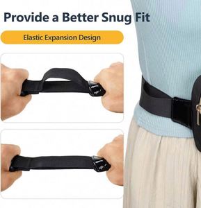 Bolso Bandolera Transparente Impermeable de Cuero Acolchado de PVC para Mujer, Riñonera Casual de Viaje Transparente de PVC para Fitness, Venta al por Mayor - Product Image 3